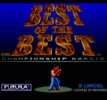 Image n° 4 - screenshots  : Best of the Best - Championship Karate